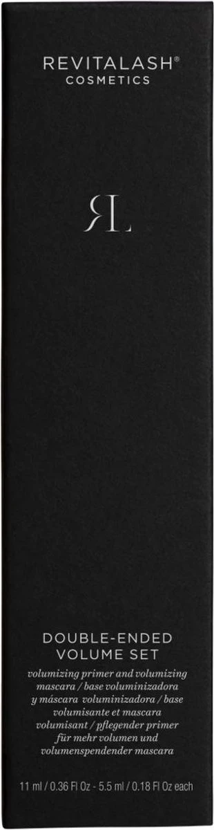 Revitalash Double-Ended Volume Set - Mascara / Primer - Zwart 4 Revitalash Double-Ended Volume Set - Mascara / Primer - Zwart - Afbeelding 2