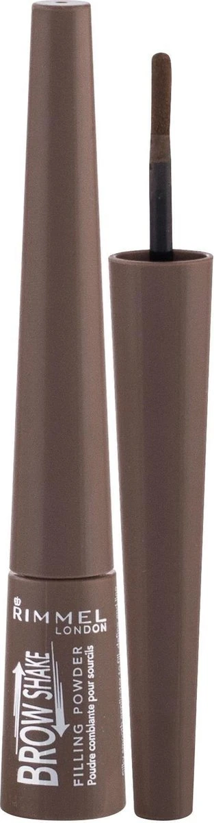 Rimmel London Brow This Way Wenkbrauwpoeder - 002 Bruin 7 Rimmel London Brow This Way Wenkbrauwpoeder - 002 Bruin - Afbeelding 5