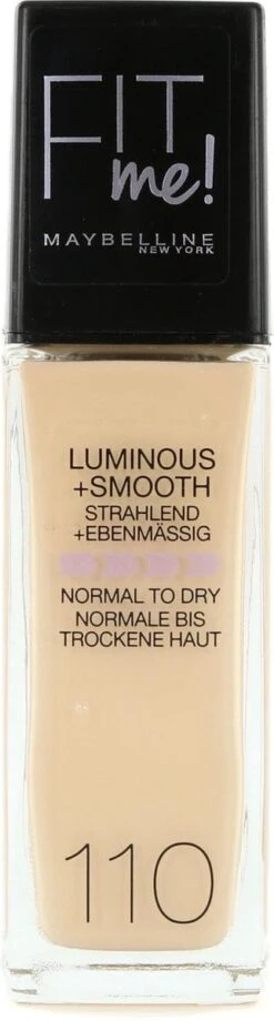 Maybelline - Fit Me Luminous & Smooth Foundation - Porcelain 110 10 Maybelline - Fit Me Luminous & Smooth Foundation - Porcelain 110 -Cosmetica Winkel 322x1200 2