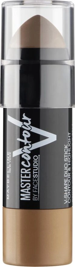 Maybelline Master Contour V-Shape Duo Stick - Light - Contouring 21 Maybelline Master Contour V-Shape Duo Stick - Light - Contouring -Cosmetica Winkel 339x1200 5