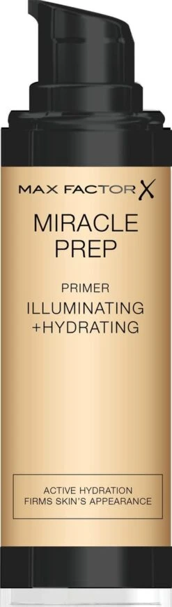 Max Factor Miracle Prep Primer Illuminating & Hydrating - 000 Transparant - 30 Ml 13 Max Factor Miracle Prep Primer Illuminating & Hydrating - 000 Transparant - 30 Ml -Cosmetica Winkel 342x1200 3