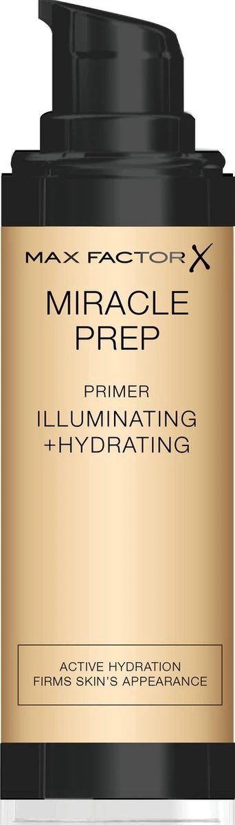 Max Factor Miracle Prep Primer Illuminating & Hydrating - 000 Transparant - 30 Ml 6 Max Factor Miracle Prep Primer Illuminating & Hydrating - 000 Transparant - 30 Ml - Afbeelding 4