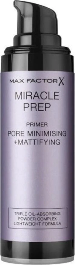 Max Factor Miracle Prep Primer Pore Minimising & Mattifying - 30 Ml 14 Max Factor Miracle Prep Primer Pore Minimising & Mattifying - 30 Ml -Cosmetica Winkel 343x1200 2