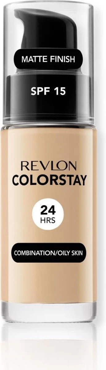Revlon Colorstay Foundation With Pump - 180 Sand Beige (Oily Skin) 7 Revlon Colorstay Foundation With Pump - 180 Sand Beige (Oily Skin) - Afbeelding 5