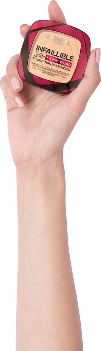 L’Oréal Paris Infaillible 24h Fresh Wear Powder Foundation - 220 Sand 10 L’Oréal Paris Infaillible 24h Fresh Wear Powder Foundation - 220 Sand - Afbeelding 8