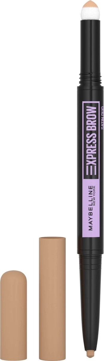 Maybelline Express Brow Duo Wenkbrauwpotlood - 00 Light Blonde 3 Maybelline Express Brow Duo Wenkbrauwpotlood - 00 Light Blonde