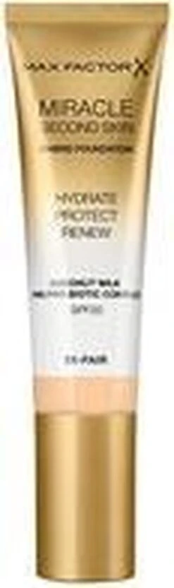 Max Factor Miracle Second Skin Foundation - 03 Light 25 Max Factor Miracle Second Skin Foundation - 03 Light -Cosmetica Winkel 356x1200 3