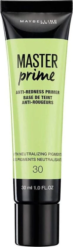 Maybelline Master Prime - 30 Anti Redness - Primer 25 Maybelline Master Prime - 30 Anti Redness - Primer -Cosmetica Winkel 358x1200 2