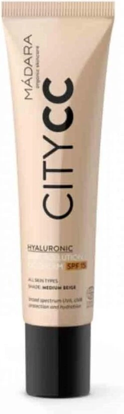 MÁDARA Anti-Pollution CC Cream SPF15 Medium Beige 40ml - Hyaluronzuur -UVA/UVB -Cosmetica Winkel 361x1200 4