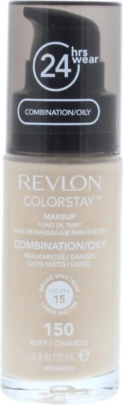 Revlon Colorstay Foundation With Pump Oily Skin - 150 Buff