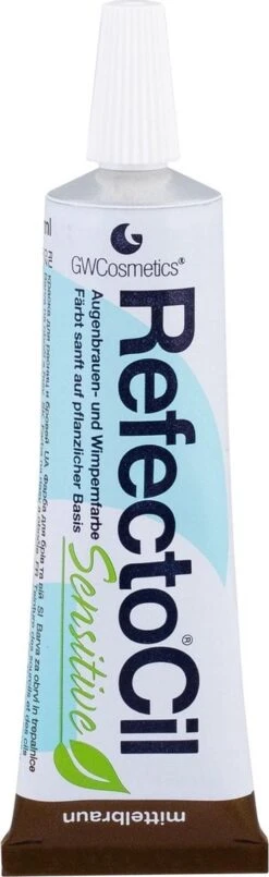 RefectoCil - Sensitive - Wimper & Wenkbrauw Verf - Midden Bruin - 15 Ml -Cosmetica Winkel 368x1200