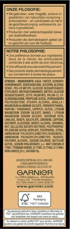 Garnier SkinActive - BB Cream Classic Light 5-in-1 Dagverzorging - 50ml - Getinte Dagcrème -Cosmetica Winkel 371x1200 4