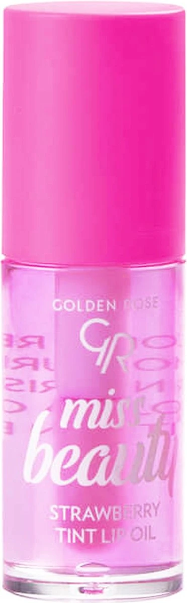 Golden Rose MISS BEAUTY STRAWBERRY TINT LIP OIL Super Zachte Lip Olie Voor Als Verzorging Of Over Je Lippenstift 3 Golden Rose MISS BEAUTY STRAWBERRY TINT LIP OIL Super Zachte Lip Olie Voor Als Verzorging Of Over Je Lippenstift