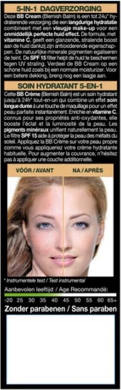 Garnier Face SkinActive - BB Cream Classic Light 5-in-1 Dagverzorging - 2x 50 Ml 15 Garnier Face SkinActive - BB Cream Classic Light 5-in-1 Dagverzorging - 2x 50 Ml -Cosmetica Winkel 374x1200 3