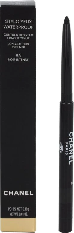 CHANEL Stylo Yeux 88 Noir Intense Zwart 11 CHANEL Stylo Yeux 88 Noir Intense Zwart -Cosmetica Winkel 383x1200 1