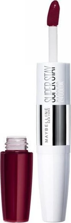 Maybelline SuperStay 24H Lipstick - 835 Timeless Crimson -Cosmetica Winkel 383x1200