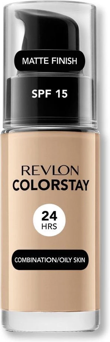 Revlon Colorstay Foundation With Pump Oily Skin - 150 Buff 7 Revlon Colorstay Foundation With Pump Oily Skin - 150 Buff - Afbeelding 5