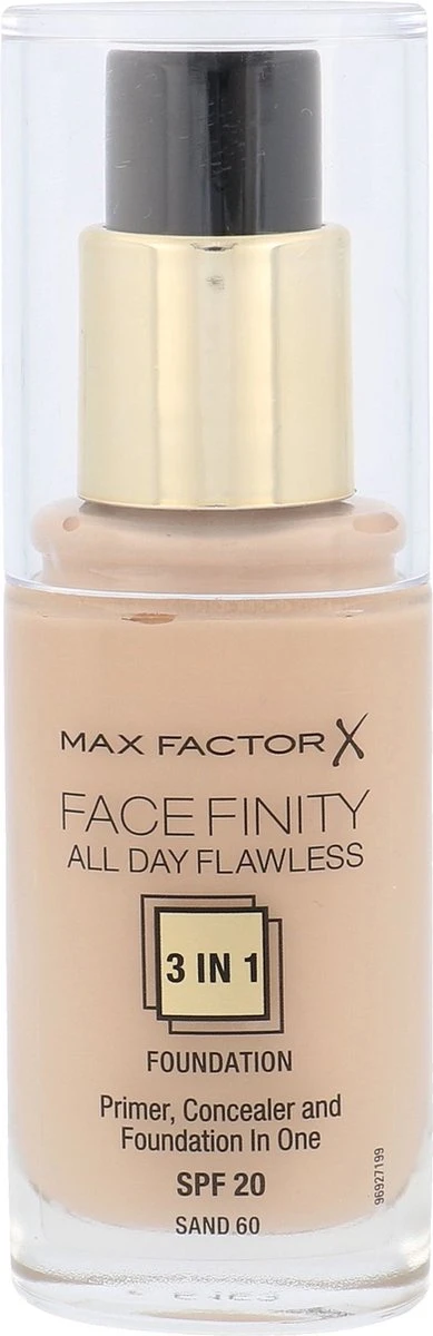 Max Factor All Day Flawless 3 In 1 Foundationmake-up Pompflacon Crème 30 Ml 3 Max Factor All Day Flawless 3 In 1 Foundationmake-up Pompflacon Crème 30 Ml