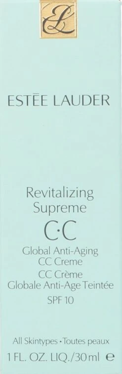 Estée Lauder Revitalizing Supreme SPF10 - CC Cream - 30 Ml -Cosmetica Winkel 392x1200 2