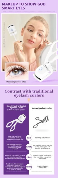 BeautyTech Elektrische Wimperkruller/Wimperkrultang - Roze - Oplaadbaar - Beauty - Verzorging - Make Up -Cosmetica Winkel 397x1200 1