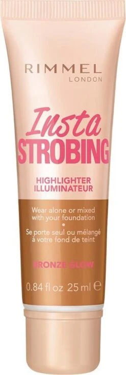 Rimmel London Rimmel Insta Strobing Highlighter - Bronze Glow 12 Rimmel London Rimmel Insta Strobing Highlighter - Bronze Glow -Cosmetica Winkel 405x1200 7