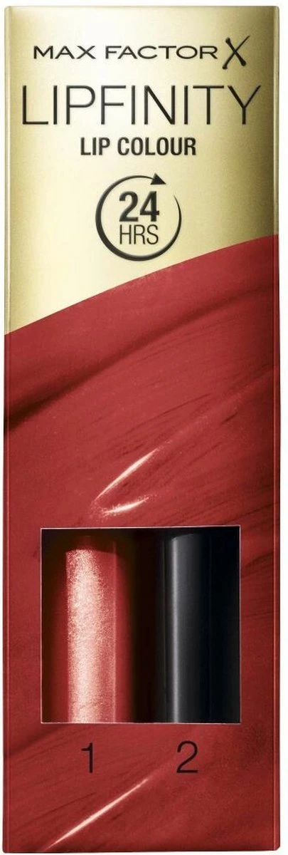 Max Factor Lipfinity Lip Colour Lippenstift - 125 So Glamorous 3 Max Factor Lipfinity Lip Colour Lippenstift - 125 So Glamorous