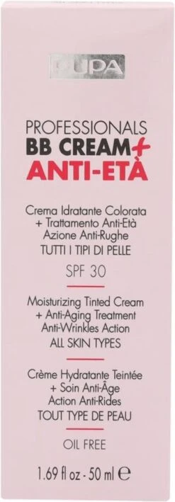 PUPA Milano Pupa Professionals BB Creme Anti-Eta SPF30 002 Sand -Cosmetica Winkel 418x1200 2