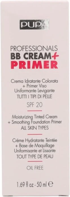 Pupa Milano Professionals BB Cream + Primer - Nude 001 36 Pupa Milano Professionals BB Cream + Primer - Nude 001 -Cosmetica Winkel 429x1200 1