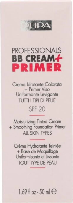 Pupa Milano Professionals BB Cream + Primer - 002 Sand -Cosmetica Winkel 432x1200 5