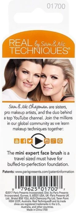Real Techniques - Brushes Base Mini Expert - Travel Makeup Brush 13 Real Techniques - Brushes Base Mini Expert - Travel Makeup Brush -Cosmetica Winkel 432x1200 7