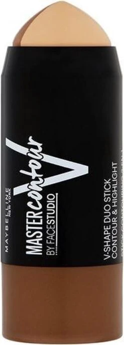 Maybelline Master Contour V-Shape Duo Stick - Medium - Contouring 10 Maybelline Master Contour V-Shape Duo Stick - Medium - Contouring -Cosmetica Winkel 433x1200 4