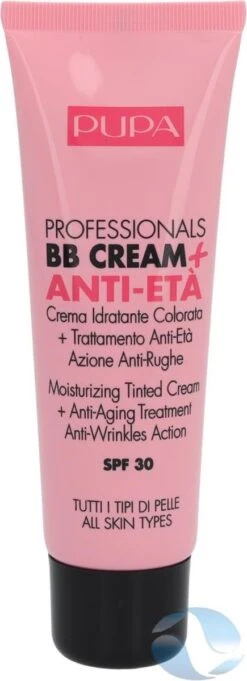 Pupa Milano Professionals BB Cream + Anti-Eta - 001 Nude -Cosmetica Winkel 435x1200 6