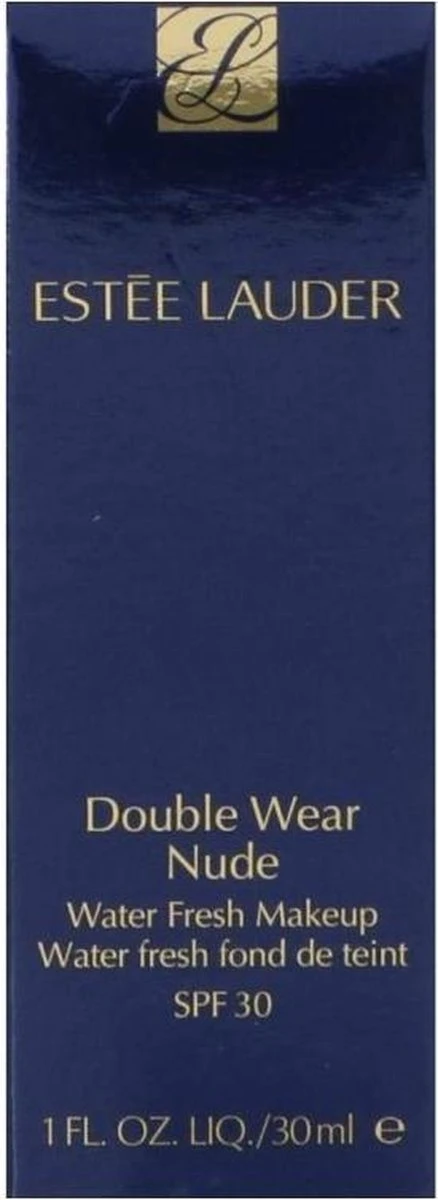 Estee Lauder - Double Wear Nude Water Fresh Makeup Spf30 Lightweight Foundation 1W1 Bone 30Ml 4 Estee Lauder - Double Wear Nude Water Fresh Makeup Spf30 Lightweight Foundation 1W1 Bone 30Ml - Afbeelding 2