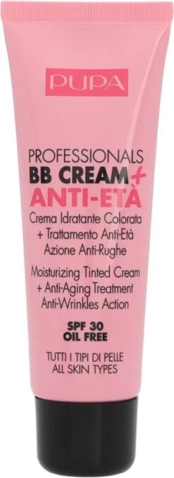 Pupa Milano Professionals BB Cream + Anti-Eta - 001 Nude -Cosmetica Winkel 438x1200 7