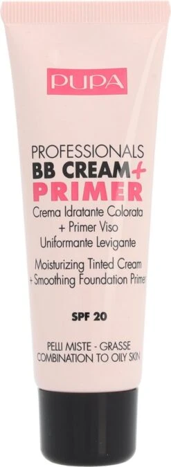 Pupa Milano BB Cream + Primer For Combination To Oily Skin - 001 Nude 22 Pupa Milano BB Cream + Primer For Combination To Oily Skin - 001 Nude -Cosmetica Winkel 439x1200 5