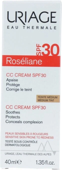 Uriage Roséliane Cc Crème Spf30 -Cosmetica Winkel 442x1200 2
