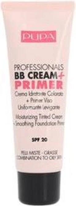 Pupa Milano BB Cream + Primer For Combination To Oily Skin - 001 Nude 20 Pupa Milano BB Cream + Primer For Combination To Oily Skin - 001 Nude -Cosmetica Winkel 444x1200 4