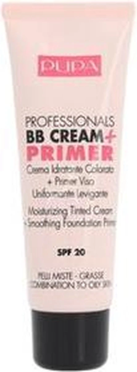 Pupa Milano BB Cream + Primer For Combination To Oily Skin - 001 Nude 6 Pupa Milano BB Cream + Primer For Combination To Oily Skin - 001 Nude - Afbeelding 4