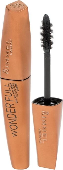 Rimmel London Wonder'full Mascara - Black - Black 22 Rimmel London Wonder'full Mascara - Black - Black -Cosmetica Winkel 447x1200