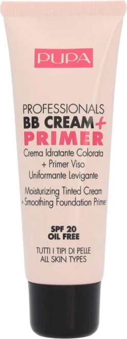 Pupa Milano Professionals BB Cream + Primer - 002 Sand -Cosmetica Winkel 449x1200 4