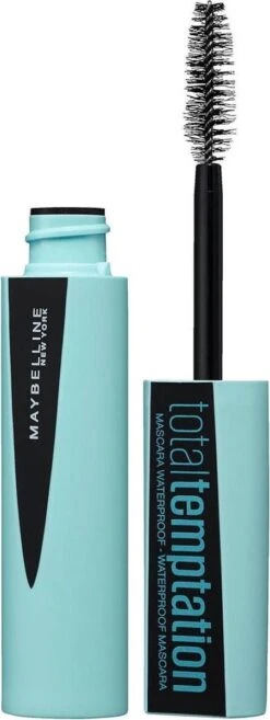 Maybelline Total Temptation Waterproof Mascara - 001 Zwart 24 Maybelline Total Temptation Waterproof Mascara - 001 Zwart -Cosmetica Winkel 451x1200