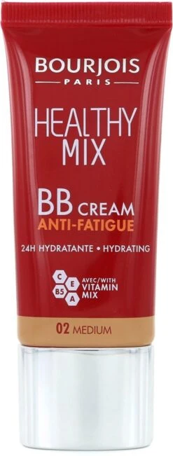 Bourjois Healthy Mix BB Cream Anti Fatigue - 02 Medium Beige 19 Bourjois Healthy Mix BB Cream Anti Fatigue - 02 Medium Beige -Cosmetica Winkel 455x1200