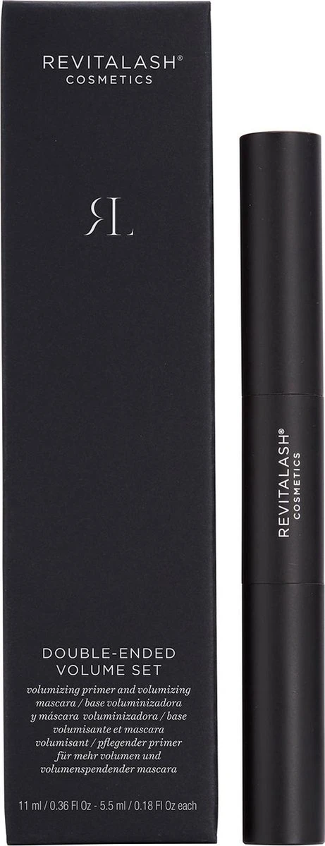 Revitalash Double-Ended Volume Set - Mascara / Primer - Zwart 3 Revitalash Double-Ended Volume Set - Mascara / Primer - Zwart