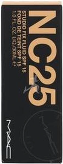 MAC Cosmetics Studio Fix Fluid Foundation - NC25 33 MAC Cosmetics Studio Fix Fluid Foundation - NC25 -Cosmetica Winkel 462x1200 3