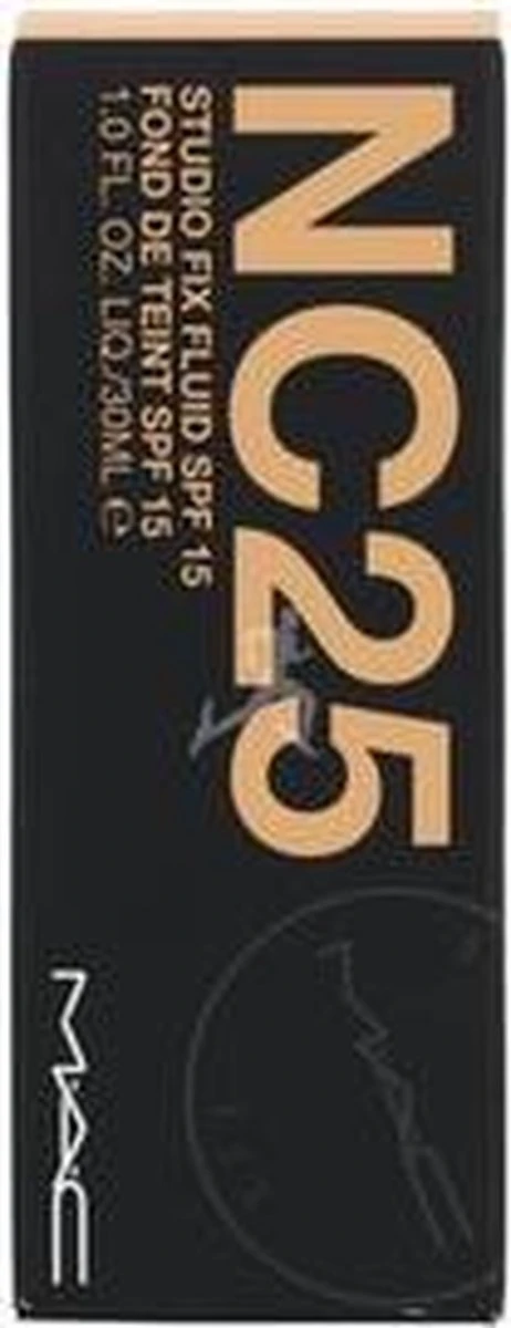 MAC Cosmetics Studio Fix Fluid Foundation - NC25 14 MAC Cosmetics Studio Fix Fluid Foundation - NC25 - Afbeelding 12