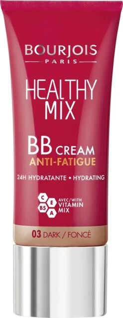 Bourjois Healthy Mix BB Cream Anti Fatigue - 03 Dark Beige -Cosmetica Winkel 465x1200 4