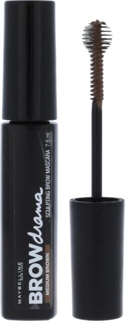 Maybelline Brow Drama - Medium Brown - Bruin - Wenkbrauwmascara 16 Maybelline Brow Drama - Medium Brown - Bruin - Wenkbrauwmascara -Cosmetica Winkel 467x1200 1