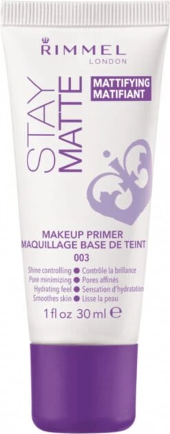 Rimmel London Stay Matte Primer - 003 Transparant 8 Rimmel London Stay Matte Primer - 003 Transparant -Cosmetica Winkel 471x1200 2