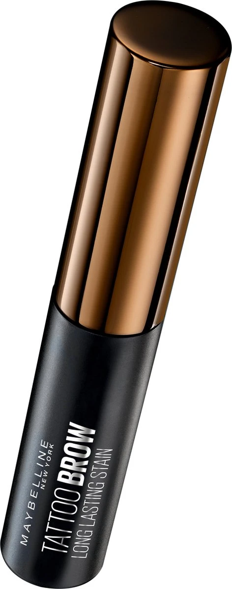 Maybelline New York Tattoo Brow Peel-Off Wenkbrauwgel - 2 Medium Brown - Bruin 3 Maybelline New York Tattoo Brow Peel-Off Wenkbrauwgel - 2 Medium Brown - Bruin