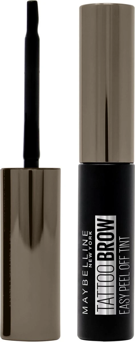 Maybelline New York - Tattoo Brow Peel-Off Wenkbrauwgel - 25 Chocolate Brown - Bruin 11 Maybelline New York - Tattoo Brow Peel-Off Wenkbrauwgel - 25 Chocolate Brown - Bruin - Afbeelding 9